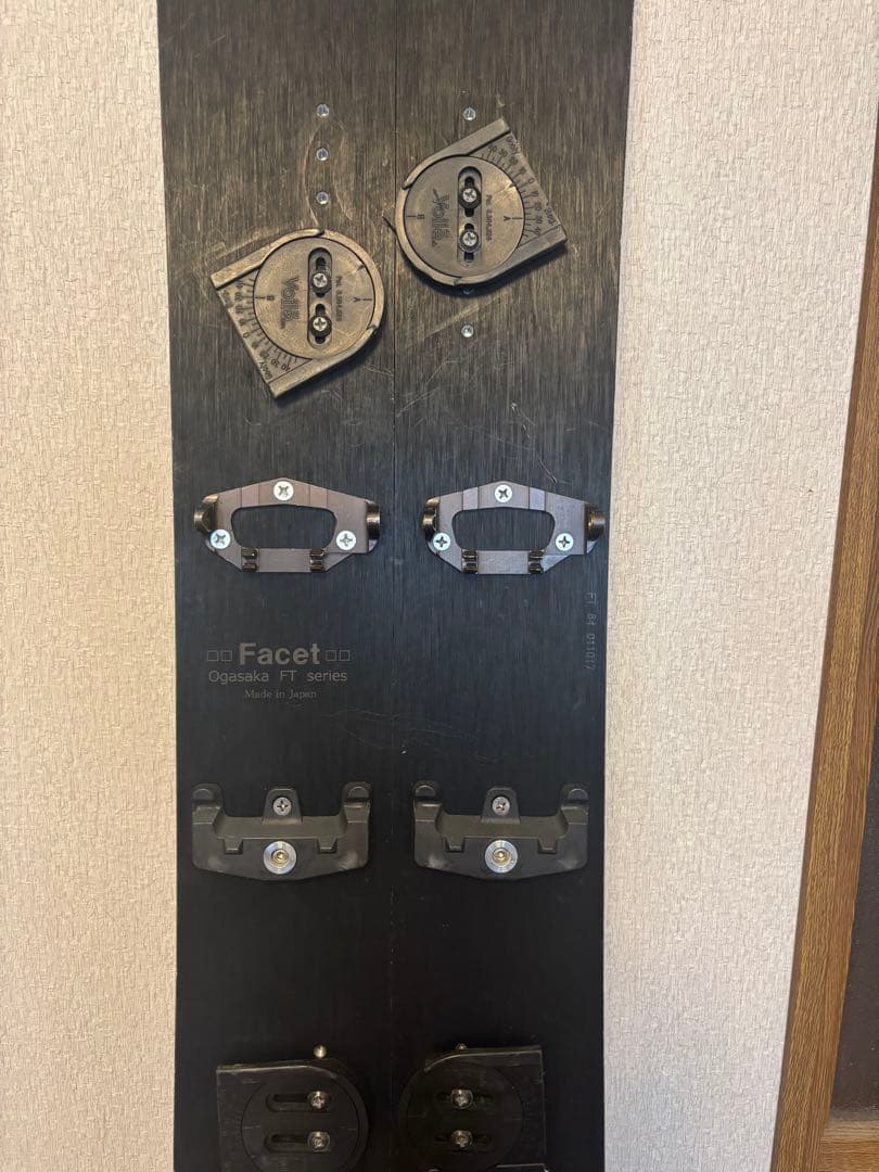 オガサカ ファセット164 スプリットボード コンツアーシール付き