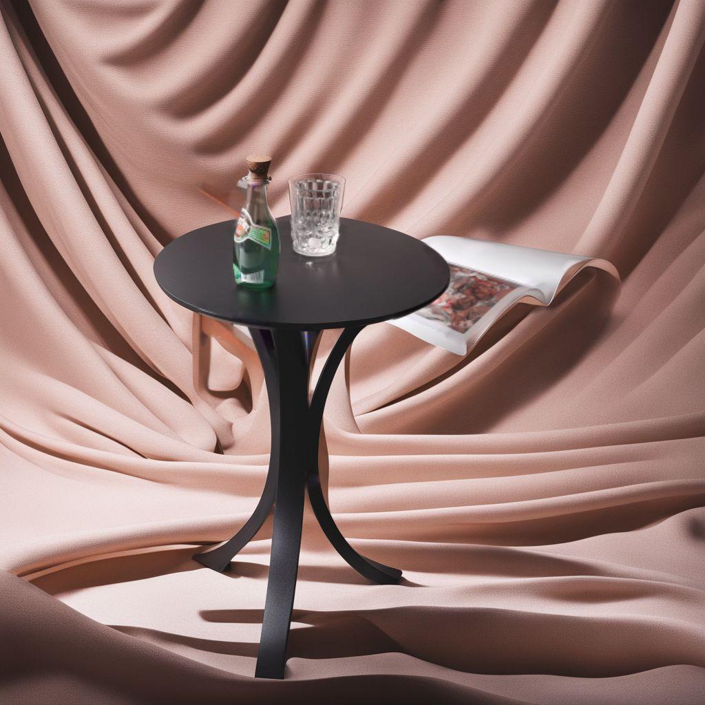 ◎ちょうどいいサイズ　シンプル　丸形　サイドテーブル