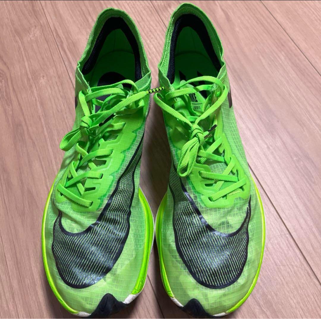 Zoom X Vaporfly Next % Electric Green ②