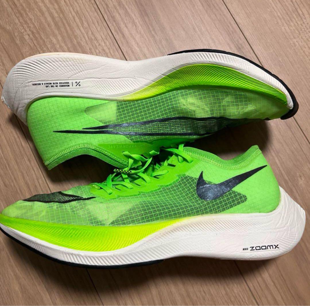 Zoom X Vaporfly Next % Electric Green ②
