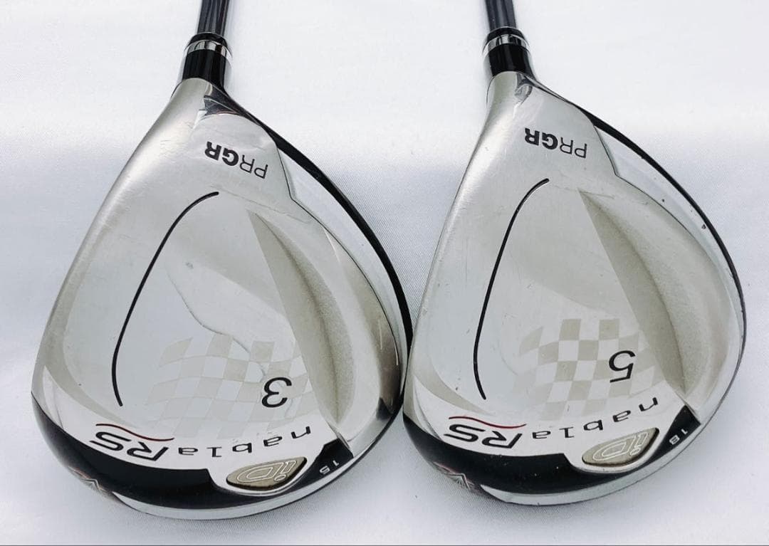 絶対名器！ iD nabla(ナブラ) RS ３W＋５W ゴルフクラブセット