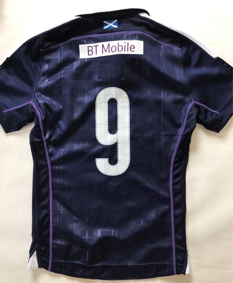 【うさぎ】元スコットランド代表グレイグ・レイドローの試合実使用ジャージ