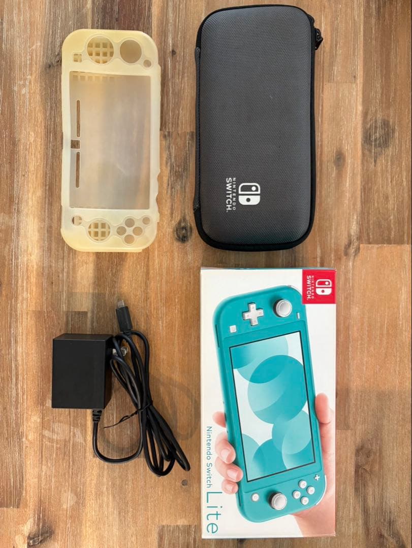 Nintendo Switch Lite ターコイズ 本体 + ケース