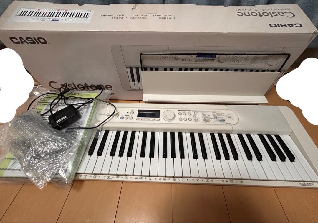 CASIO カシオ 光ナビゲーションキーボード LK-520