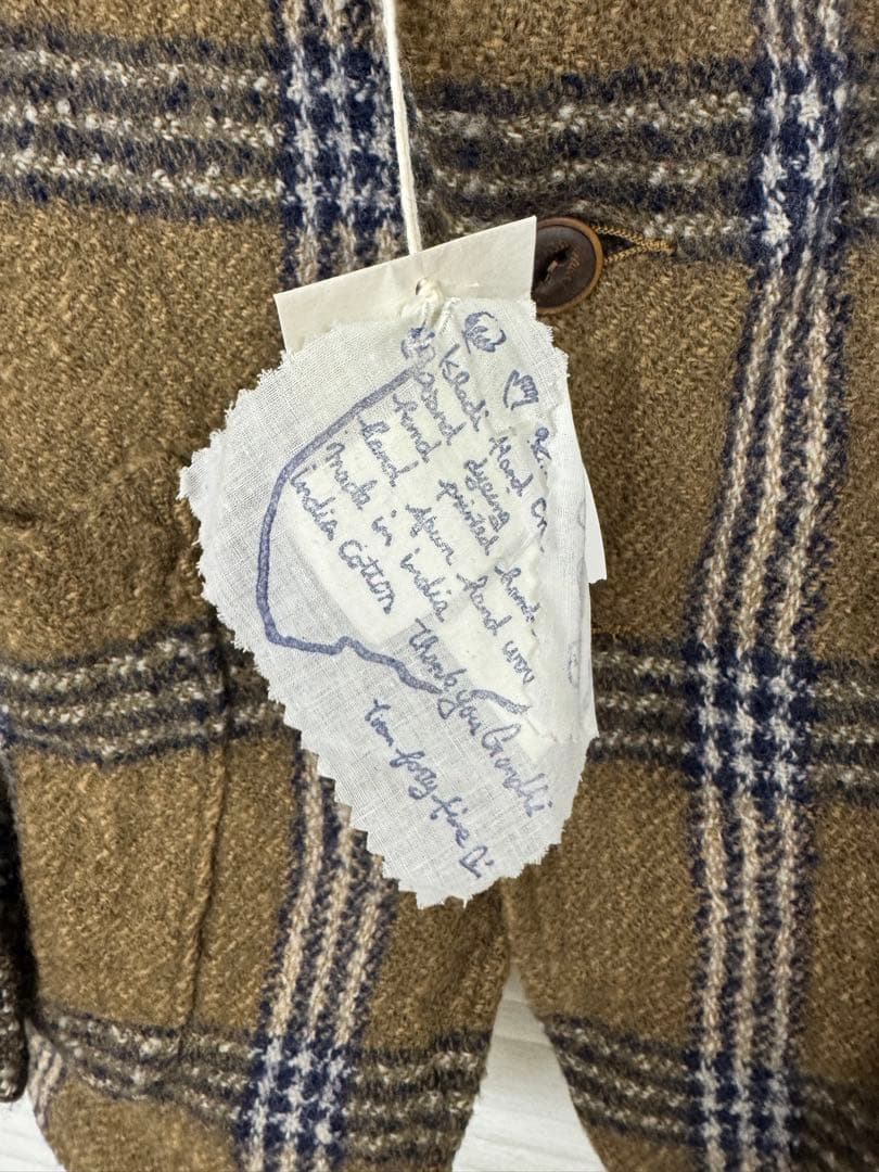 新品未使用　45R 45rpm メリノ縮絨 908シャツジャケット テーラード