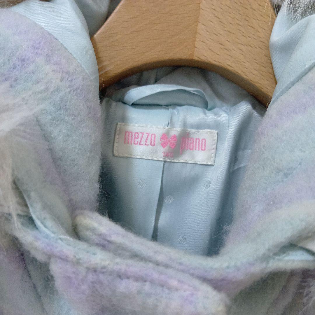 140cm メゾピアノ　ダッフルコート