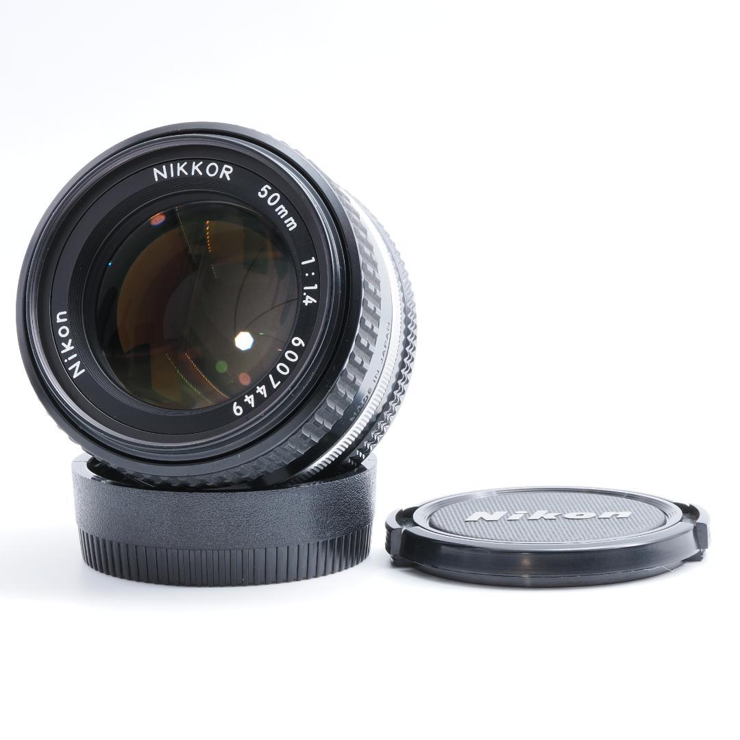 Nikon Ai-s NIKKOR 50mm f1.4 SICコーティングレンズ