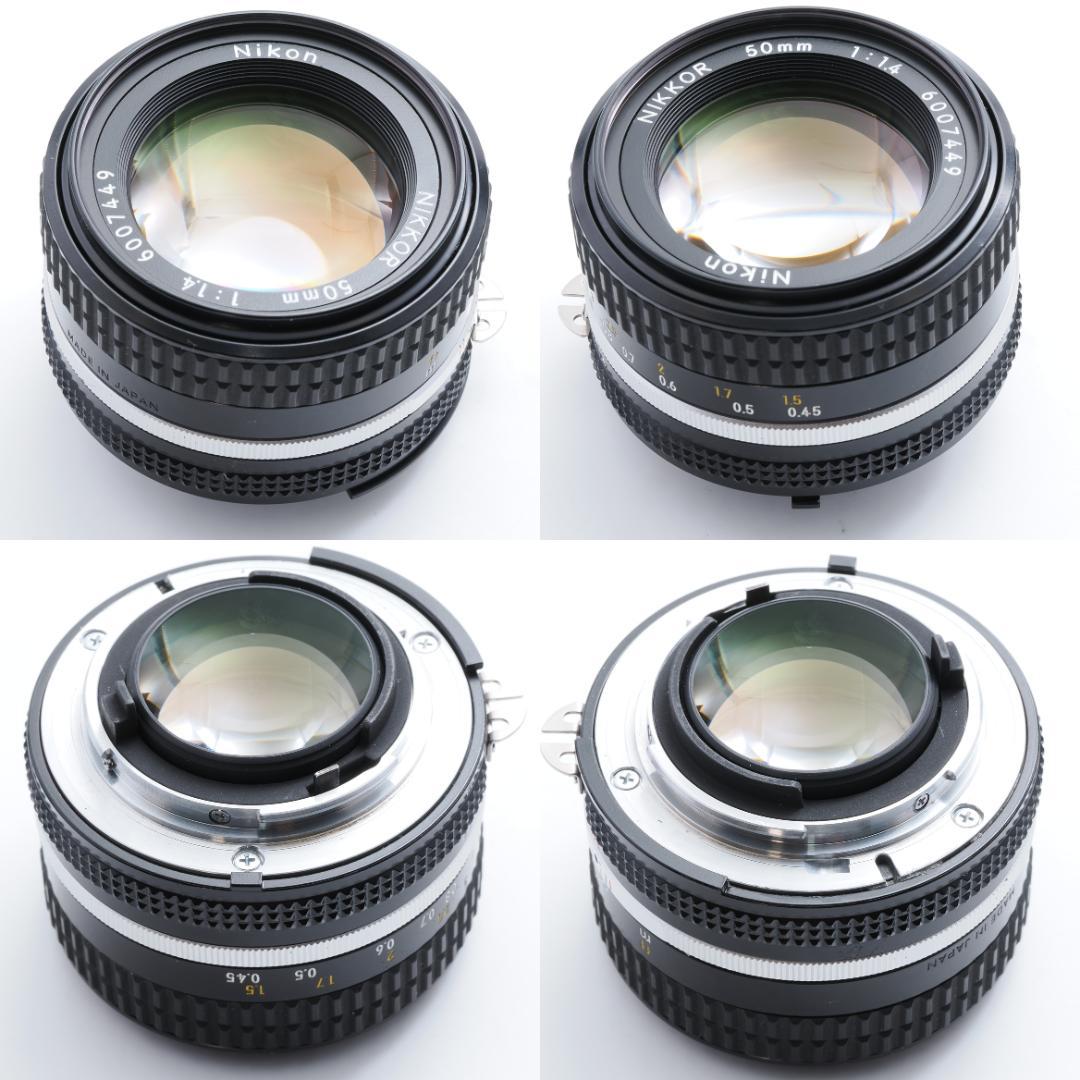 Nikon Ai-s NIKKOR 50mm f1.4 SICコーティングレンズ