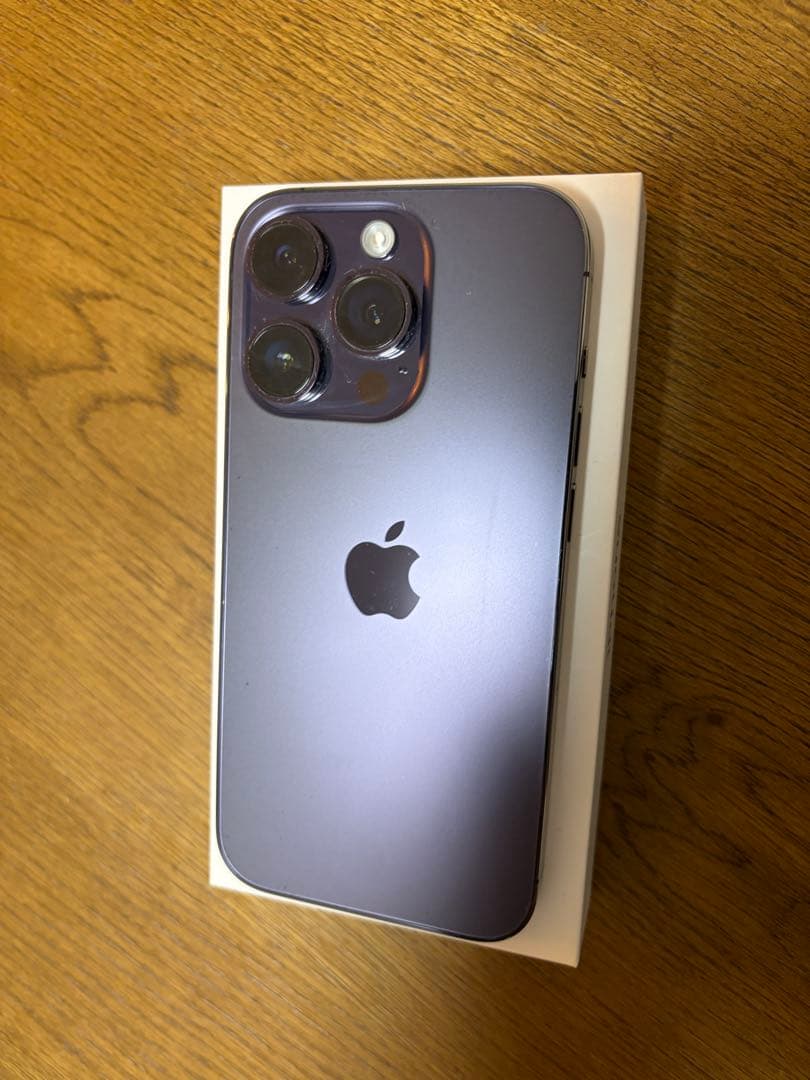 最終値下げ！ iPhone 14 Pro ディープパープル 本体　SIMフリー