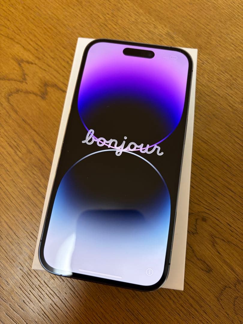 最終値下げ！ iPhone 14 Pro ディープパープル 本体　SIMフリー