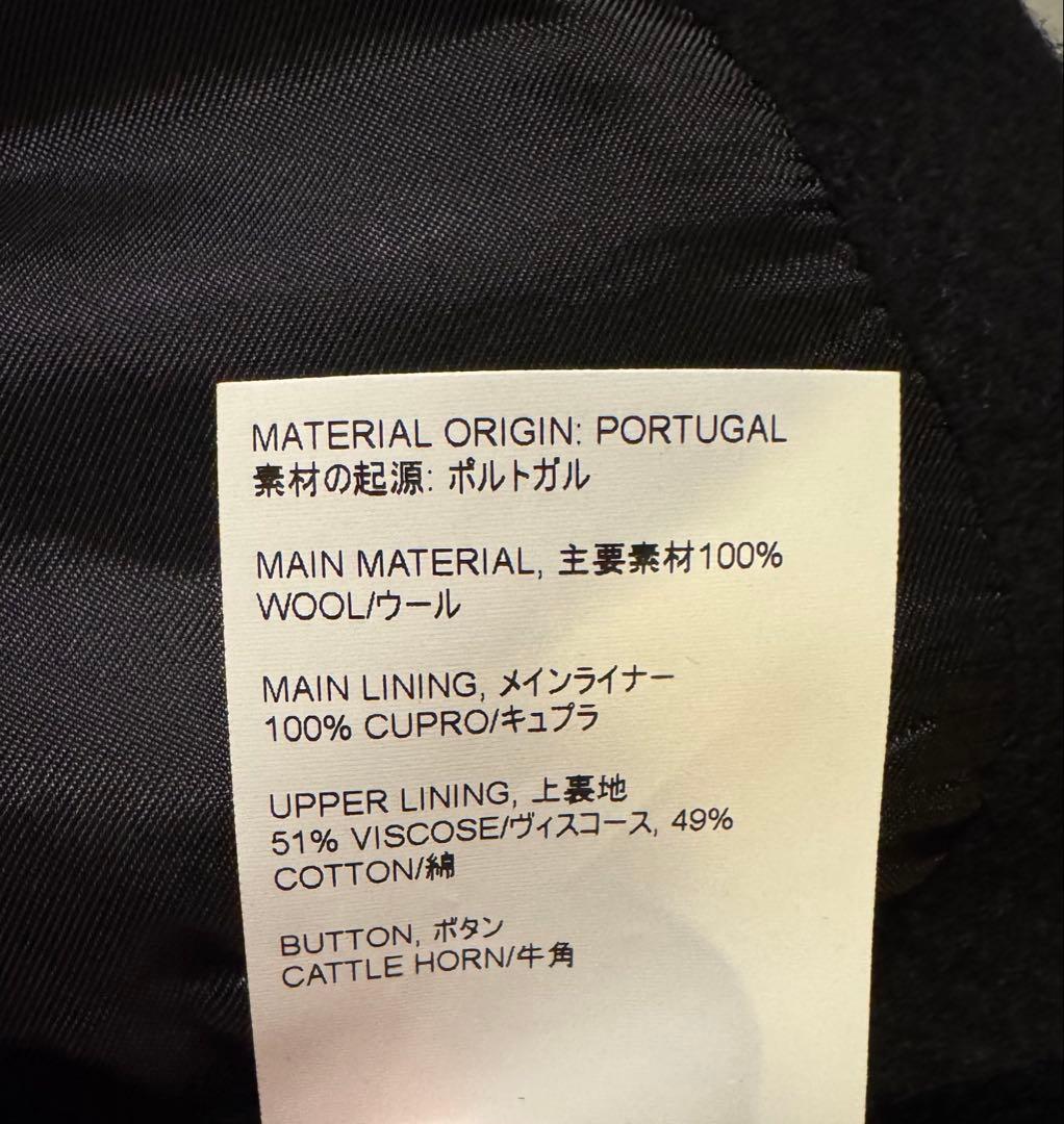 OUR LEGACY MANTA COAT 40 ブラック