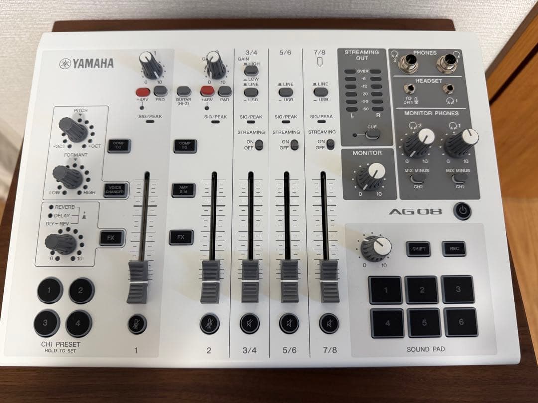 Yamaha AG08 オーディオインターフェース