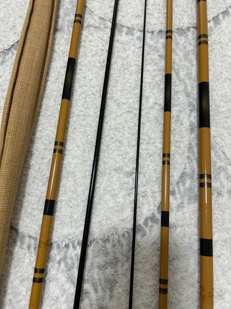 ヘラブナ竿 白眉きわみ十四　収納ケース付き