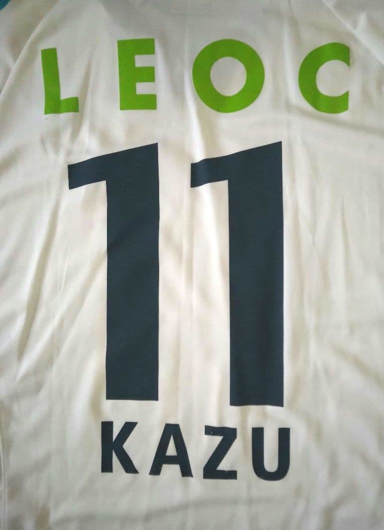 横浜FC 2005-2006 アウェイユニフォーム 三浦知良 カズKAZU11