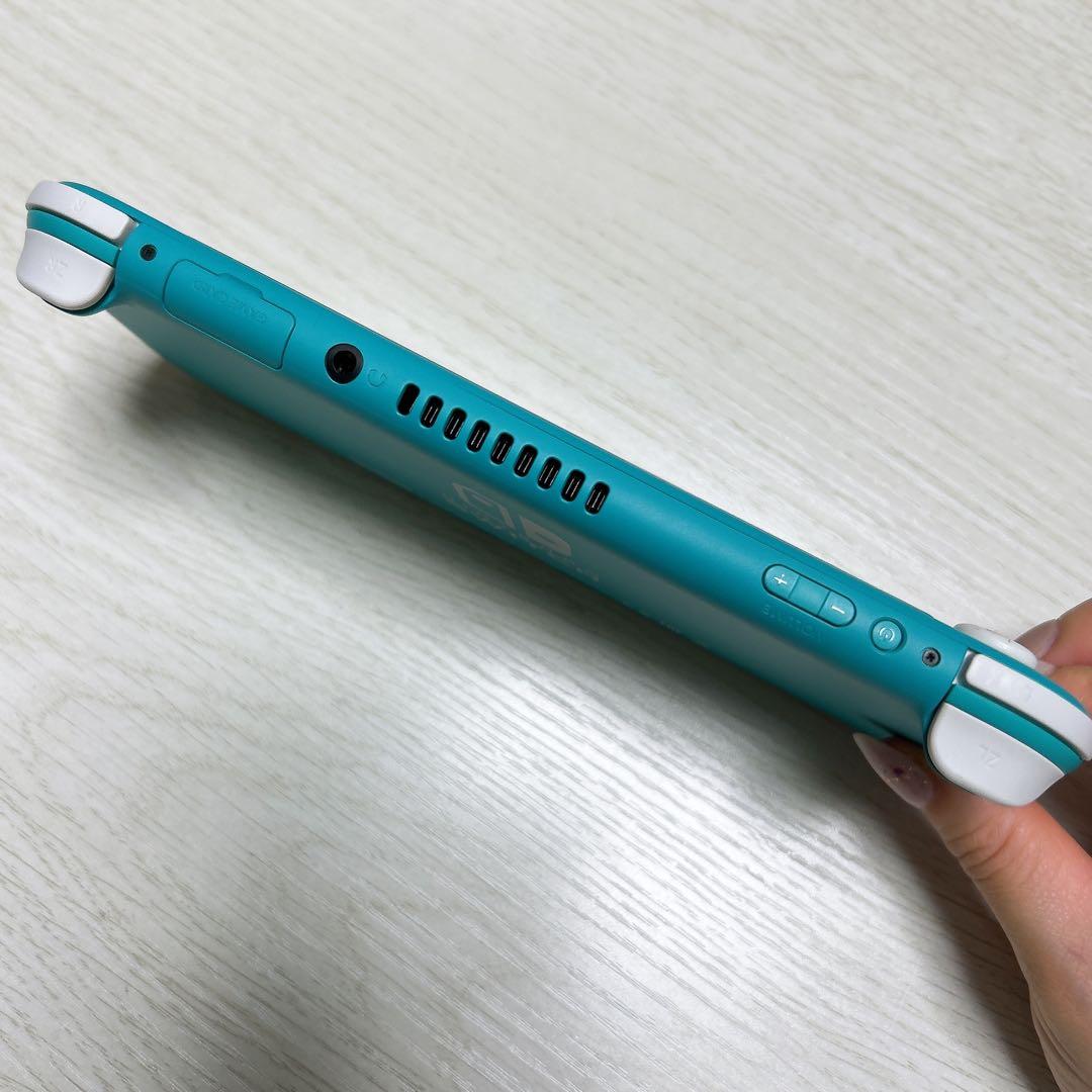 Nintendo switch lite スィッチライト ターコイズ