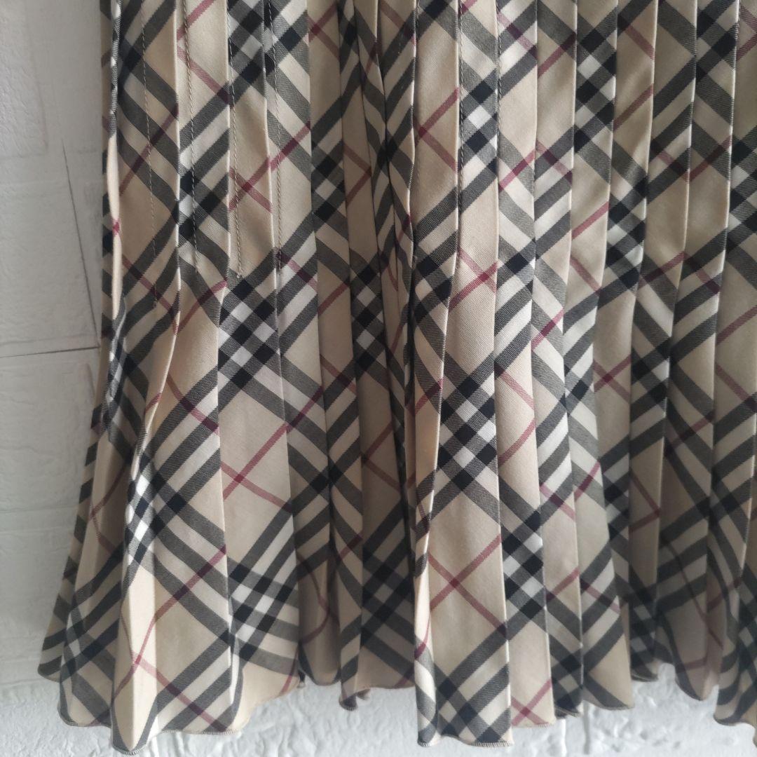 専用✨バーバリー　ブルーレーベル 　プリーツミニスカート　ノバチェック