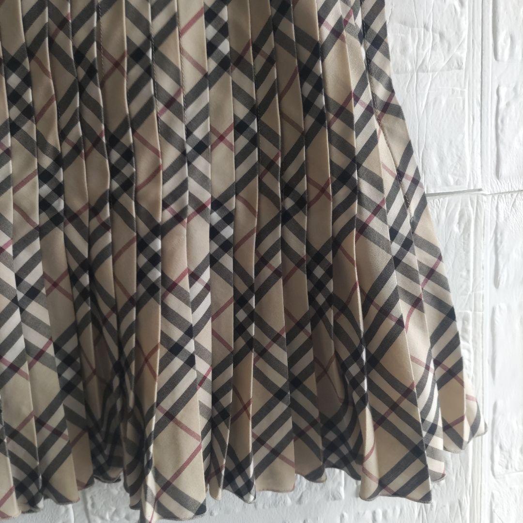 専用✨バーバリー　ブルーレーベル 　プリーツミニスカート　ノバチェック