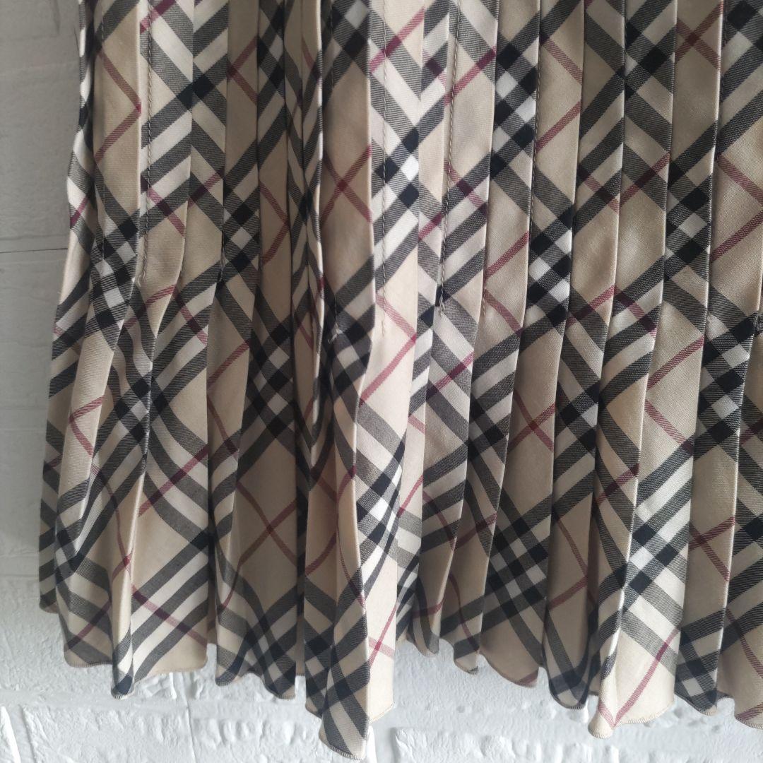 専用✨バーバリー　ブルーレーベル 　プリーツミニスカート　ノバチェック