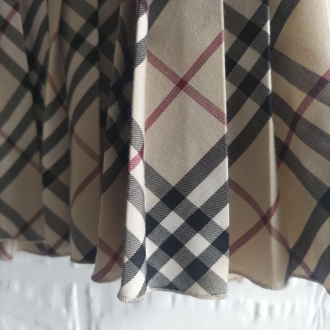 専用✨バーバリー　ブルーレーベル 　プリーツミニスカート　ノバチェック