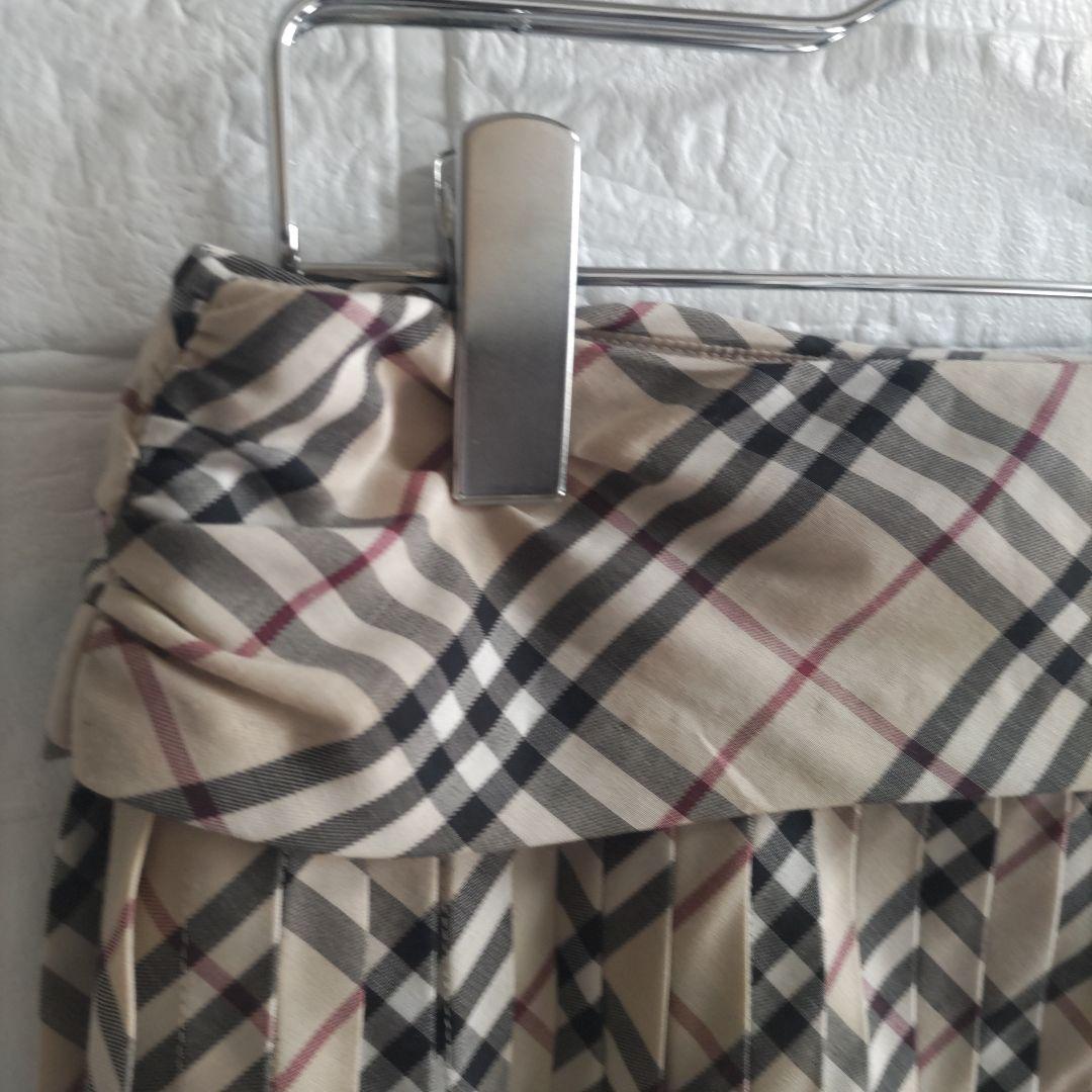 専用✨バーバリー　ブルーレーベル 　プリーツミニスカート　ノバチェック