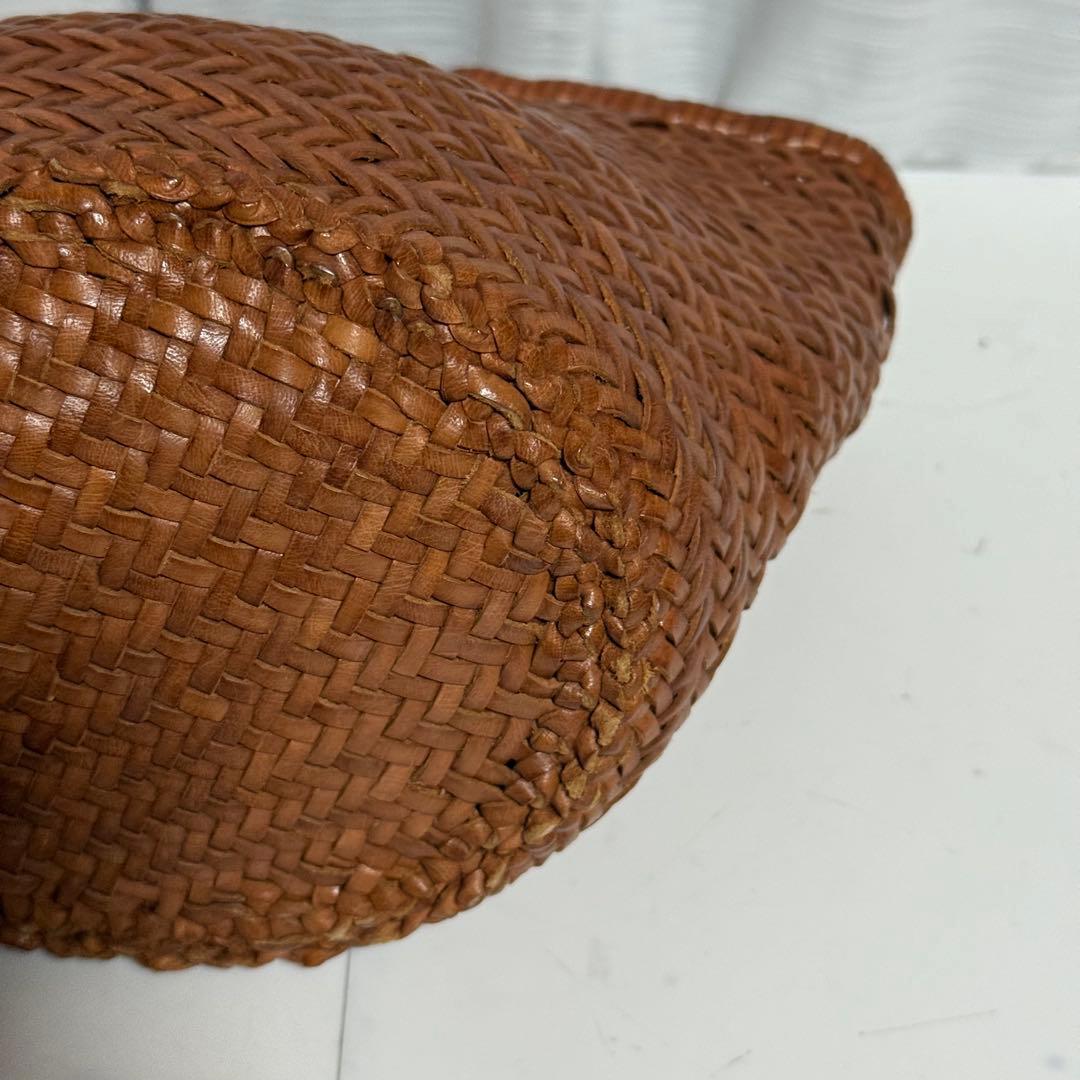 セントクリストファー　ドラゴンディフュージョン　メッシュトート　籠鞄