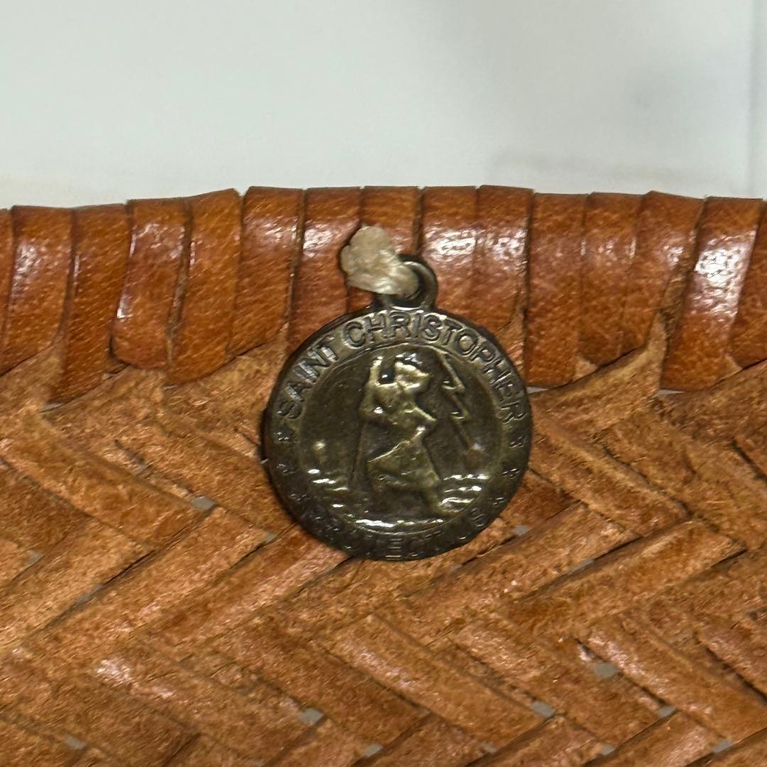 セントクリストファー　ドラゴンディフュージョン　メッシュトート　籠鞄