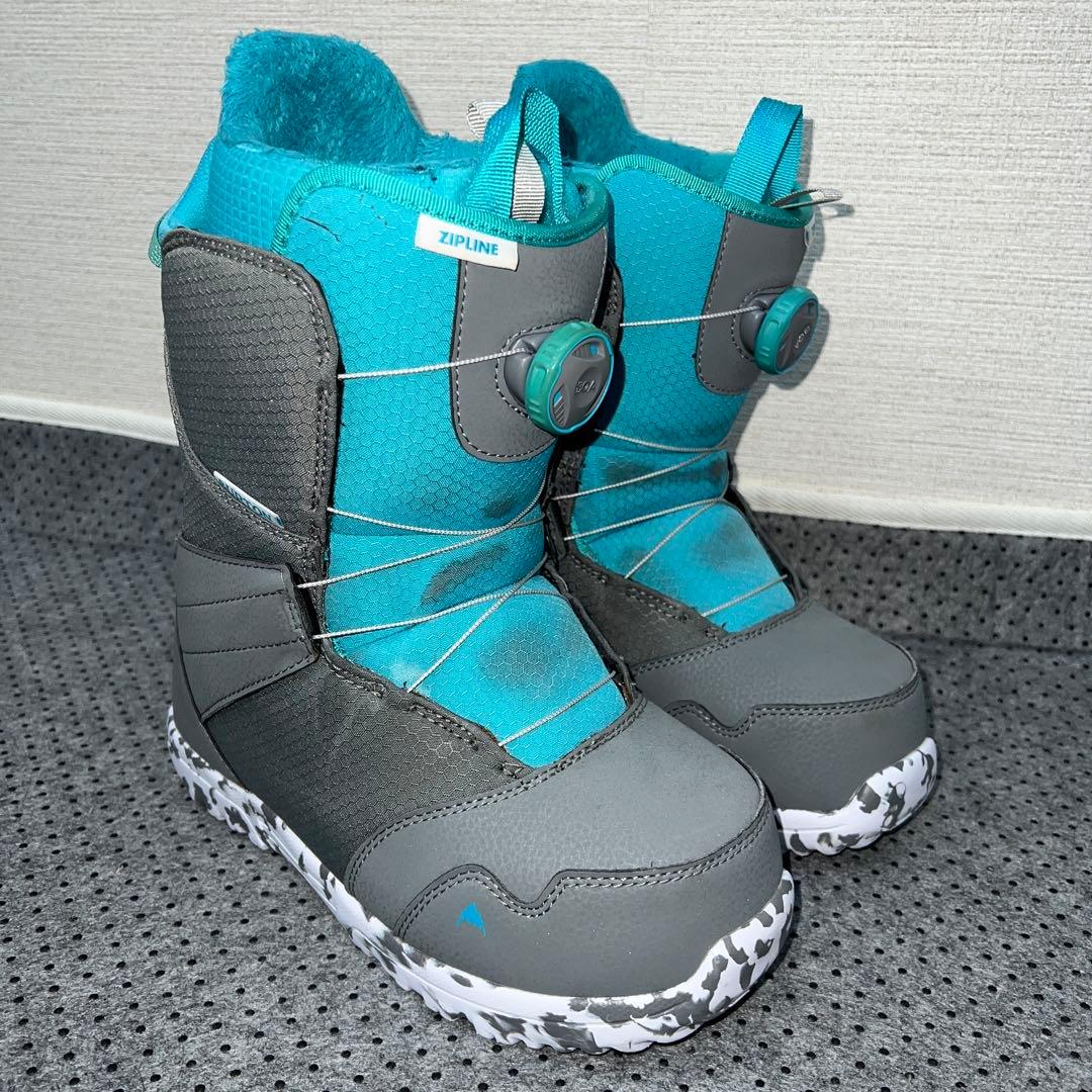 5回使用 25cm BURTON ZIPLINE BOA スノーボードブーツ