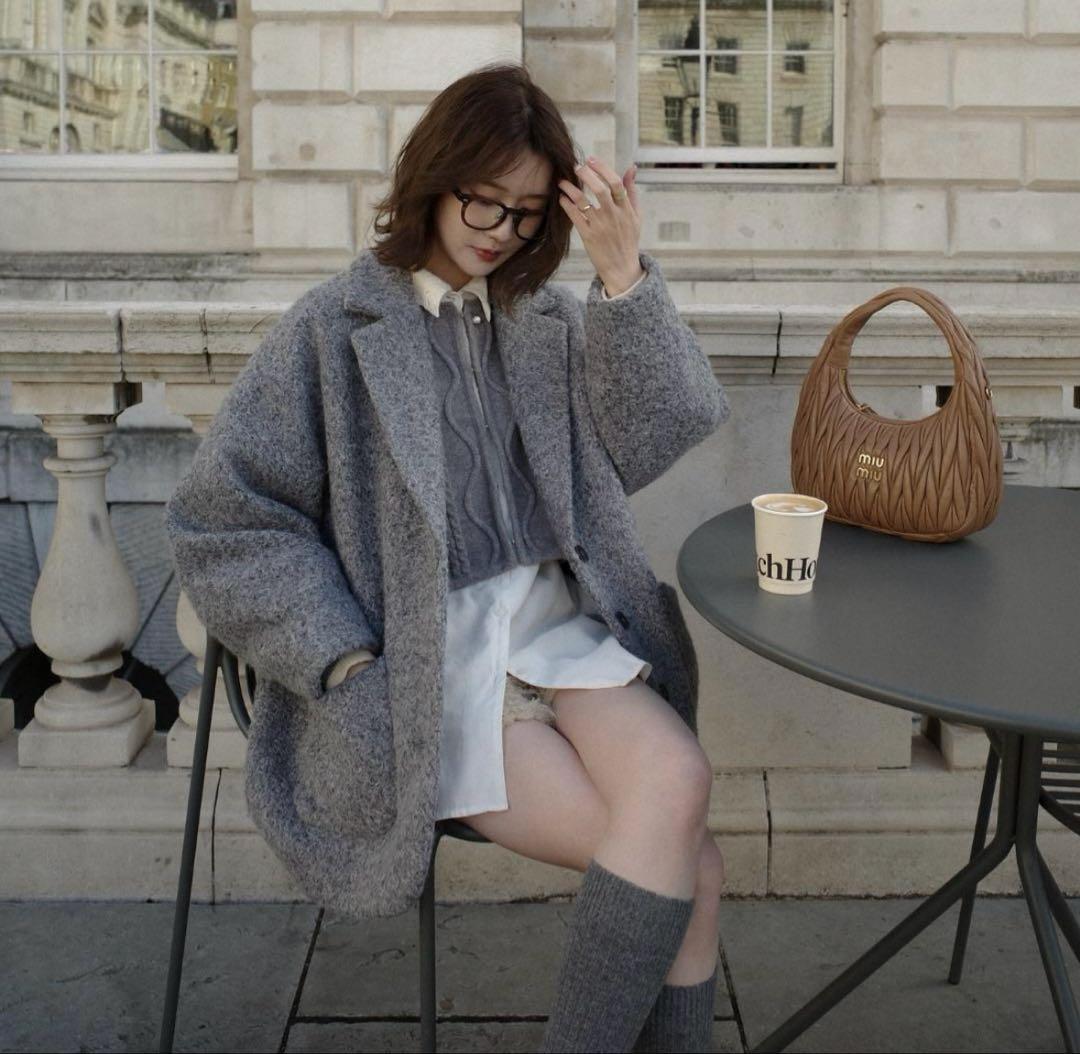 ジャケット・アウター Eaphi SOFT WOOL TAILOR COAT