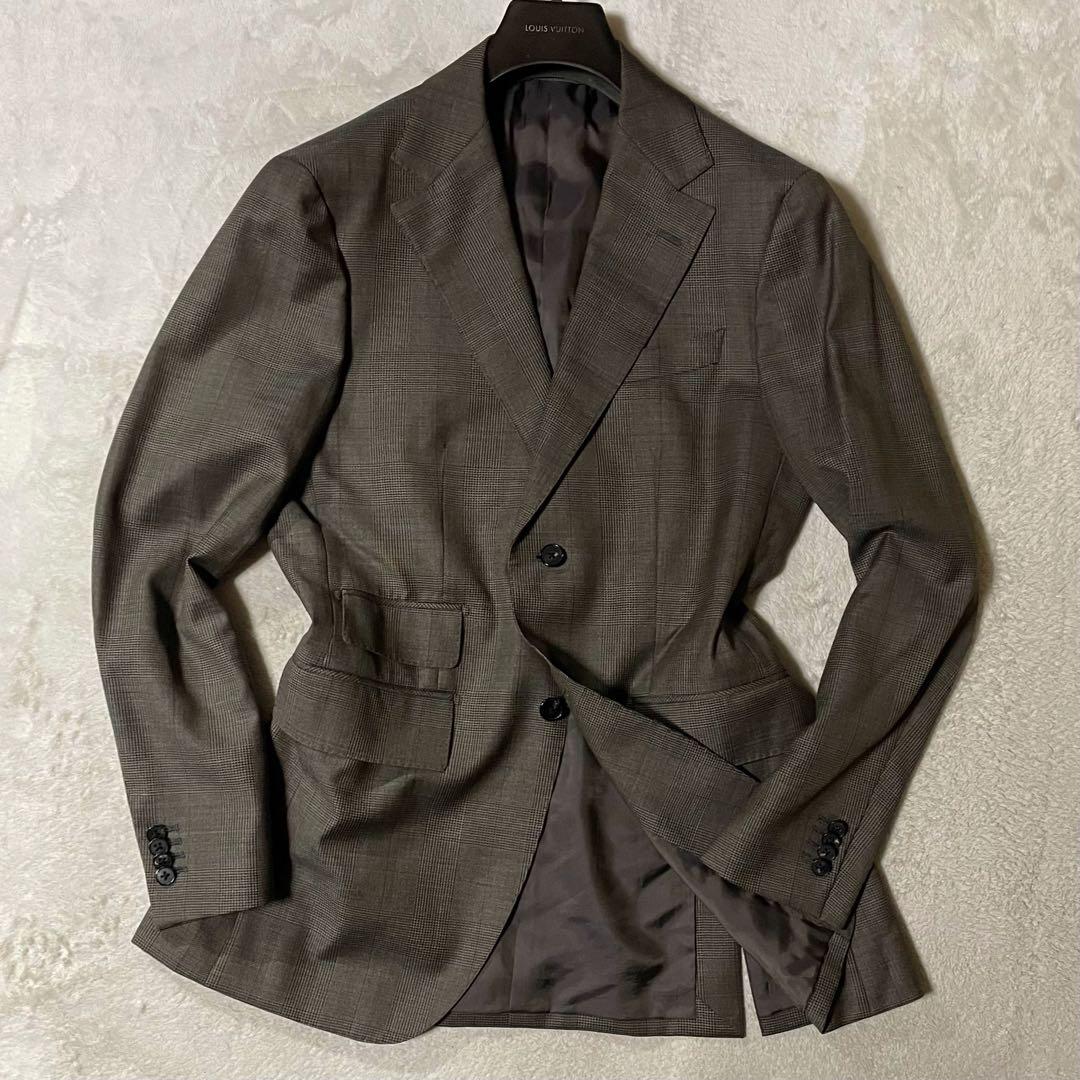 スーツカンパニー×カノニコ 20周年記念 グレンチェックスーツ 175 美品