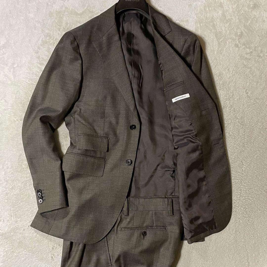 スーツカンパニー×カノニコ 20周年記念 グレンチェックスーツ 175 美品