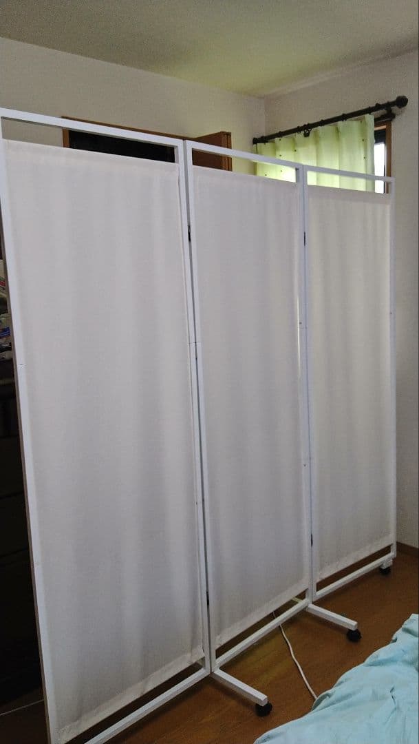 パーテーション 180cm 折りたたみ 間仕切り　ブラウンのみ