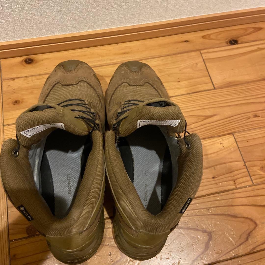 ぽ*ん様 Salomon ミリタリーブーツ ブラウン　26.5