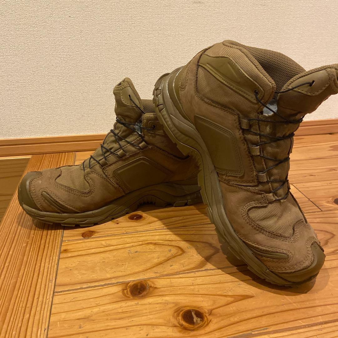 ぽ*ん様 Salomon ミリタリーブーツ ブラウン　26.5