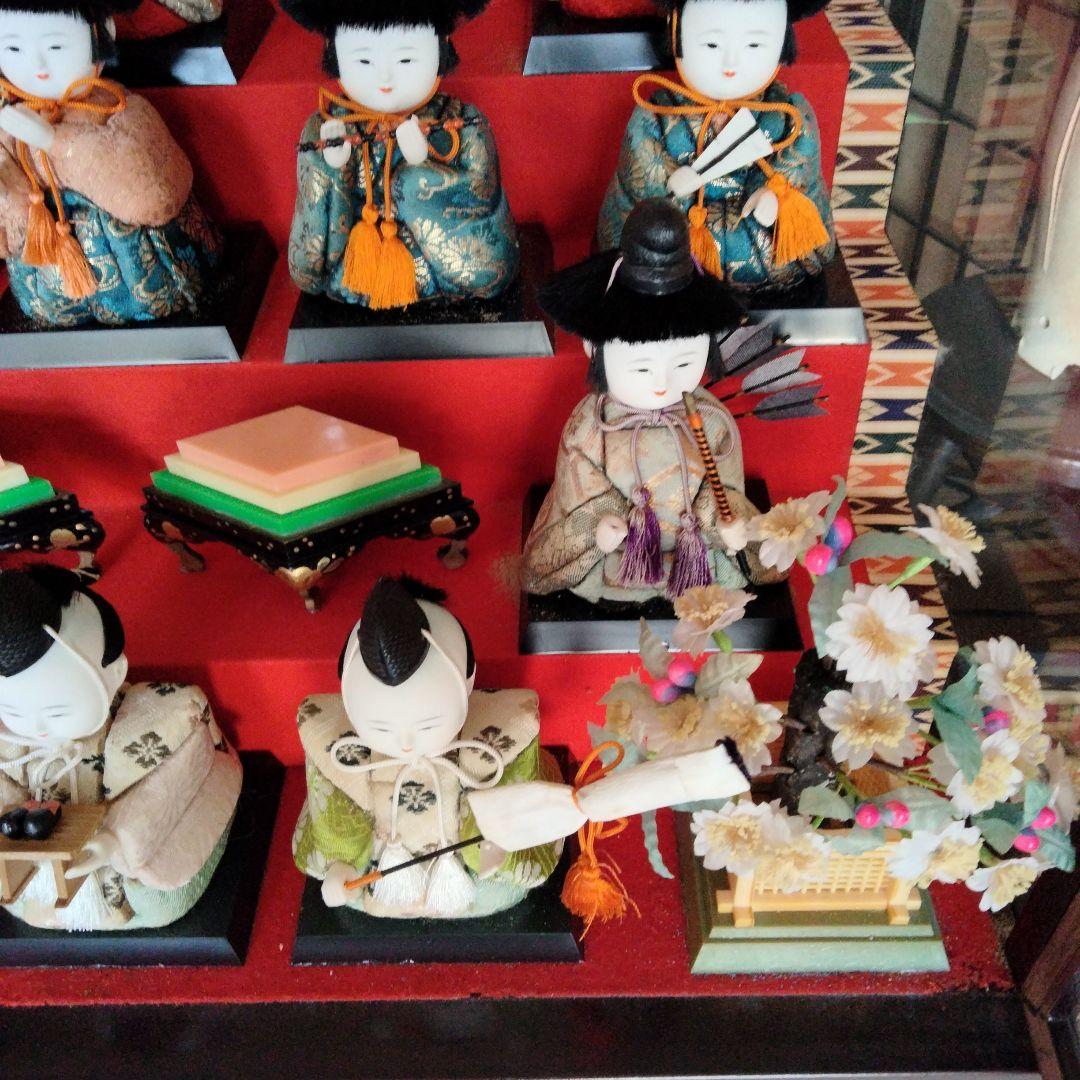 雛人形　木目込み　祐月作