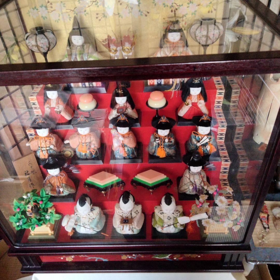 雛人形　木目込み　祐月作