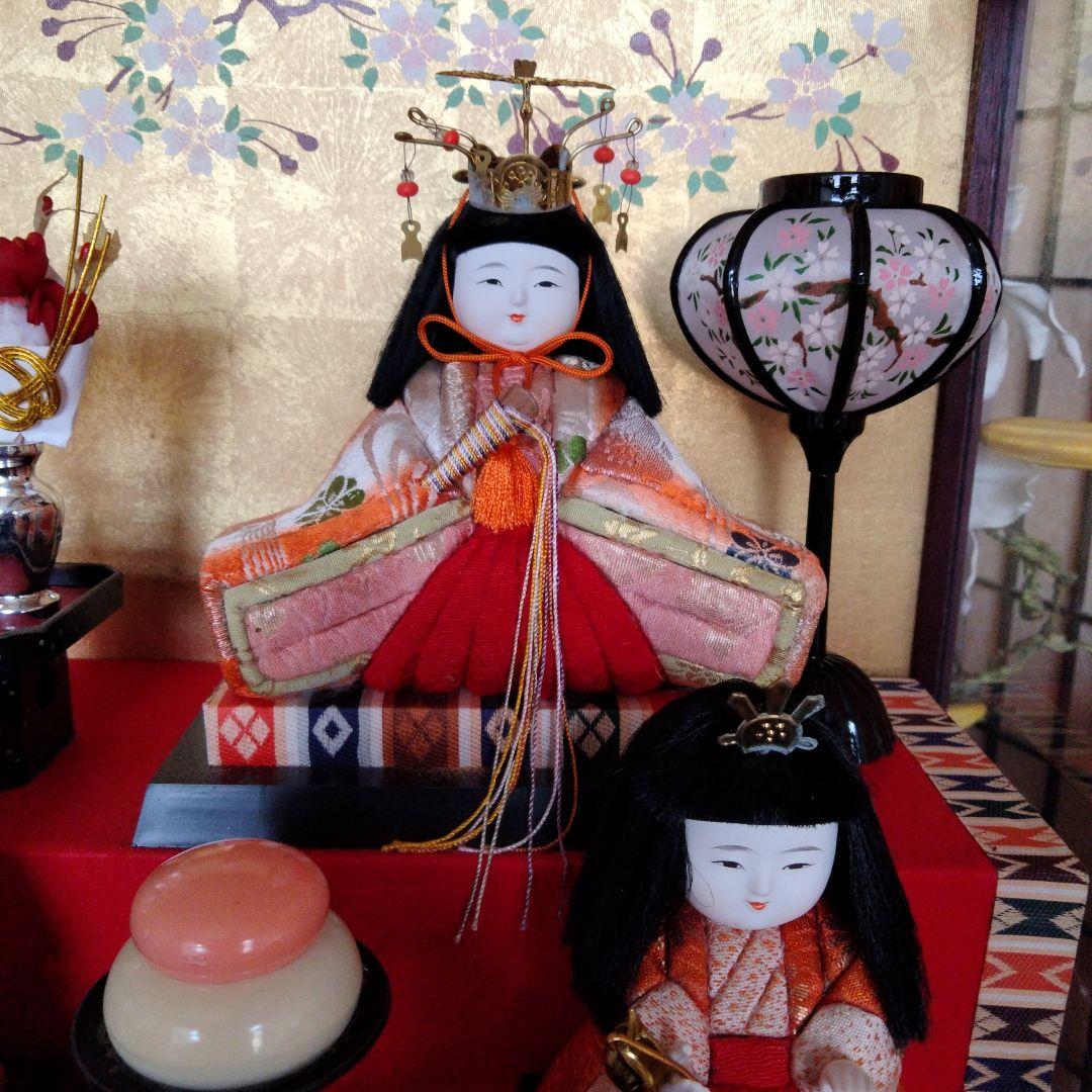 雛人形　木目込み　祐月作