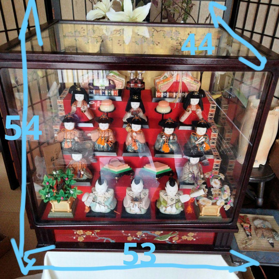 雛人形　木目込み　祐月作