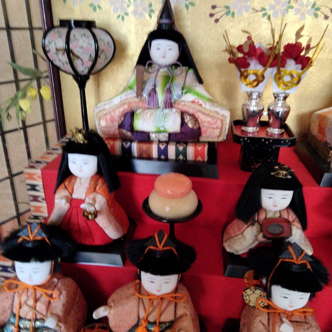 雛人形　木目込み　祐月作