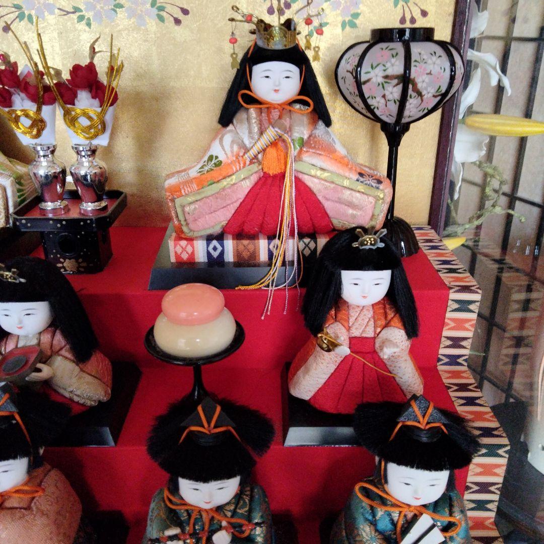 雛人形　木目込み　祐月作