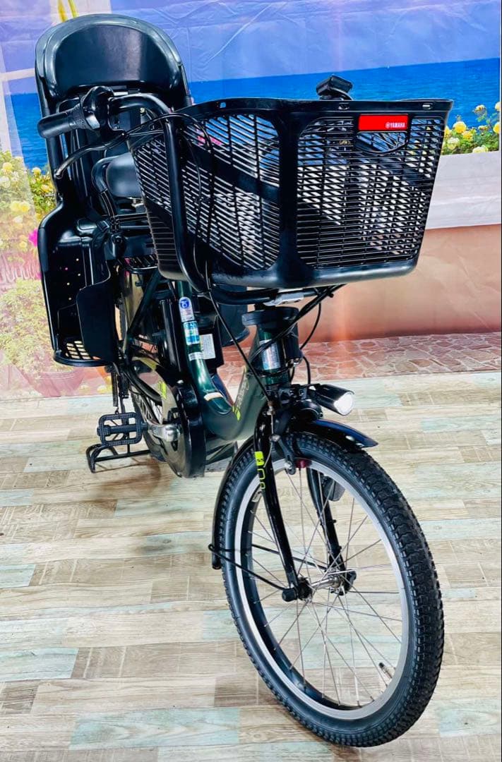 Y1610ヤマハ⭐️パスキス！激レアモデル　子供乗せ電動アシスト自転車
