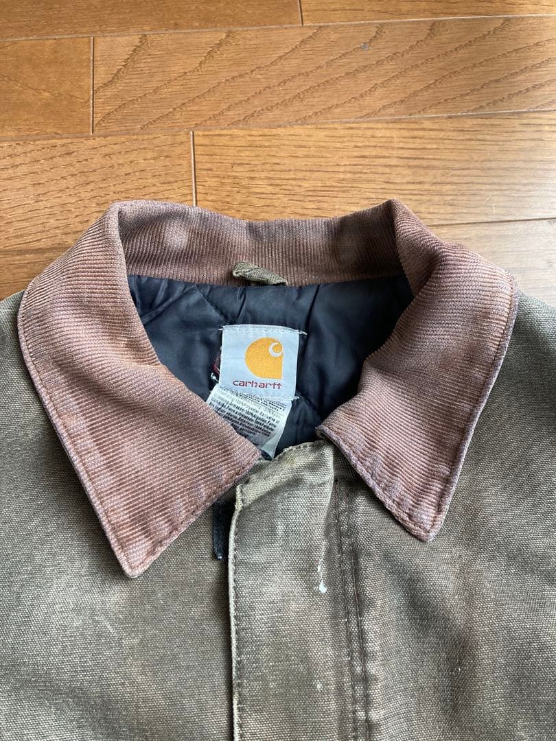 Carhartt カーハートトラディショナルコート フェード 襤褸 Lサイズ