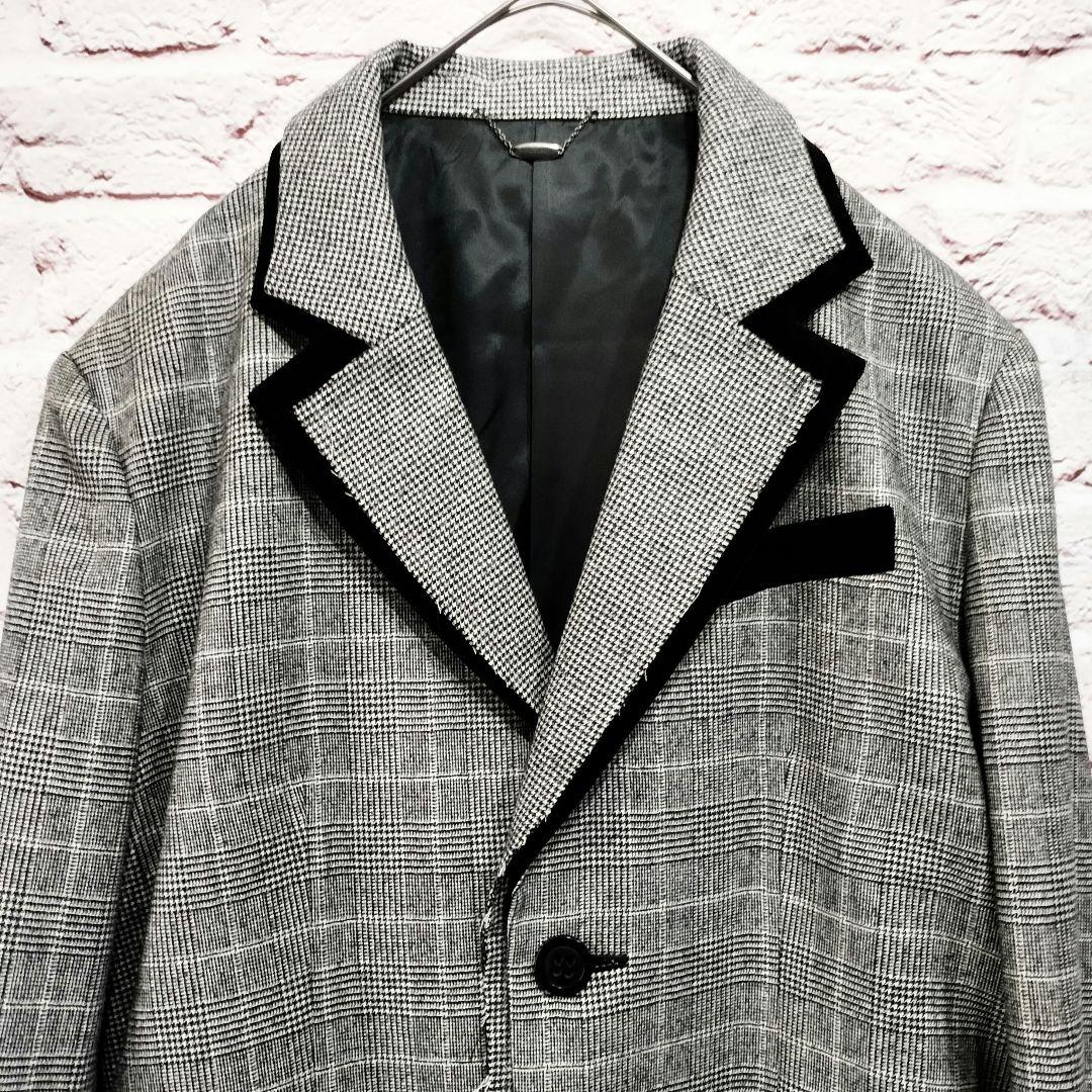 【極美品】AULA 切りっぱなし加工 ロング チェスターコート 日本製