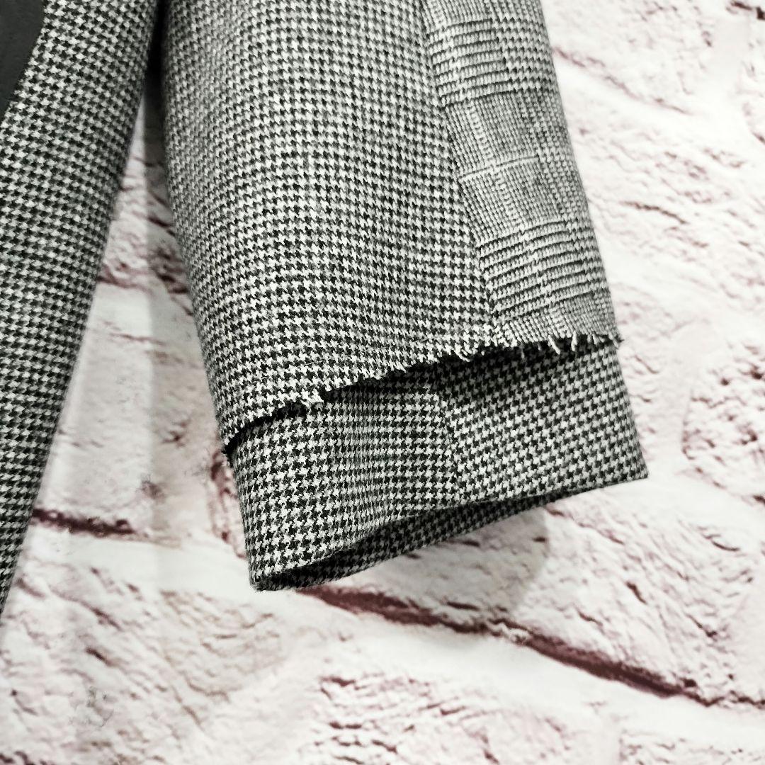 【極美品】AULA 切りっぱなし加工 ロング チェスターコート 日本製