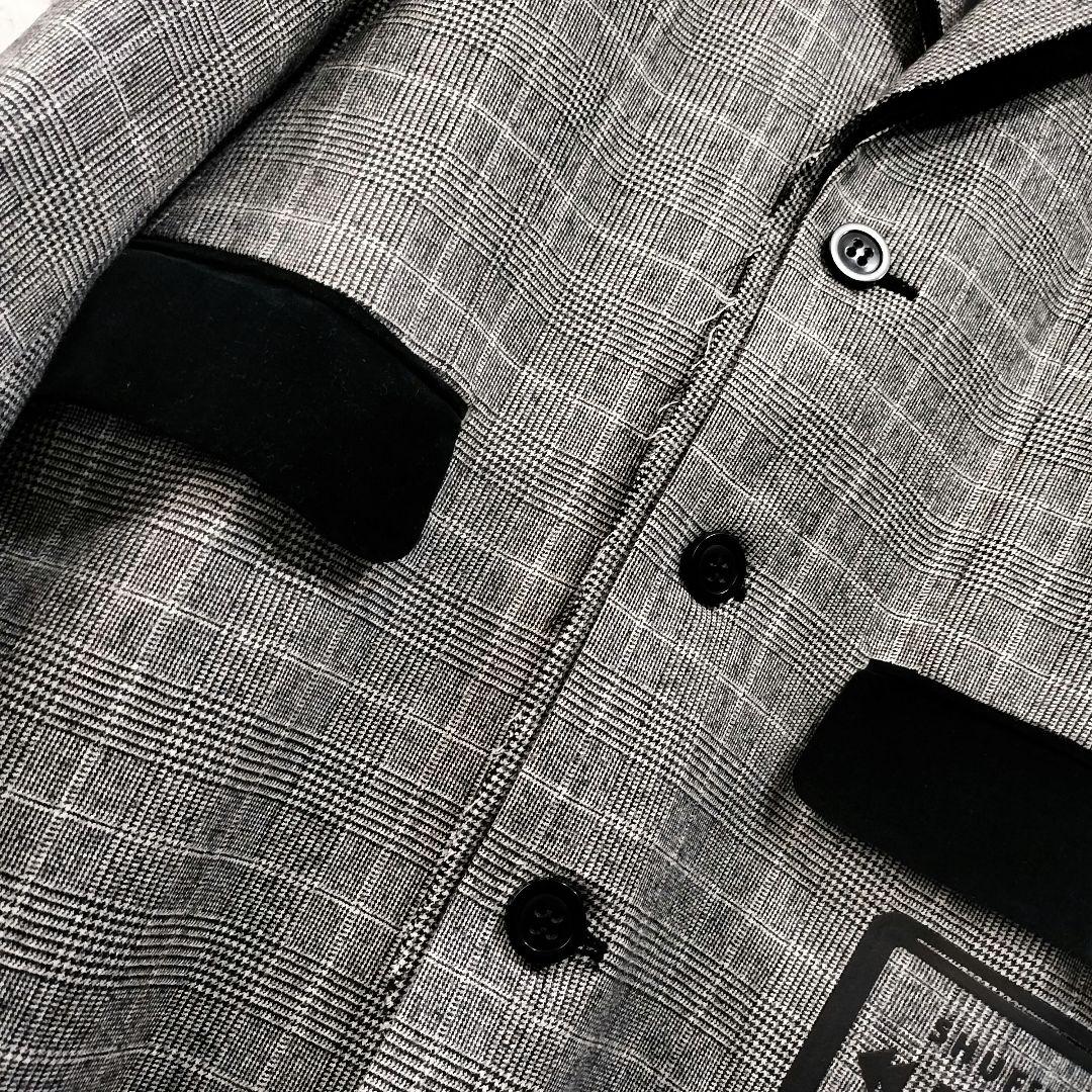 【極美品】AULA 切りっぱなし加工 ロング チェスターコート 日本製