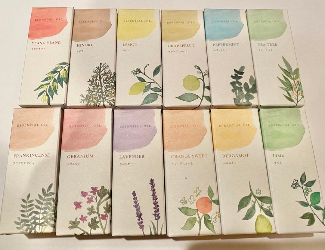 生活の木 エッセンシャルオイル 5ml 12本　アロマオイル