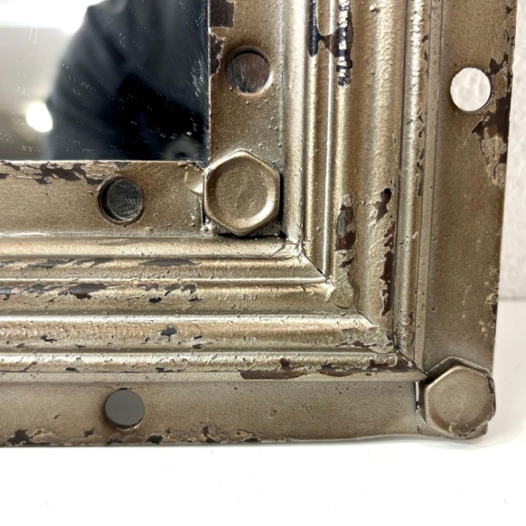 廃盤　DULTON インダストリアルミラー　鏡　ヴィンテージ　アンティーク　男前