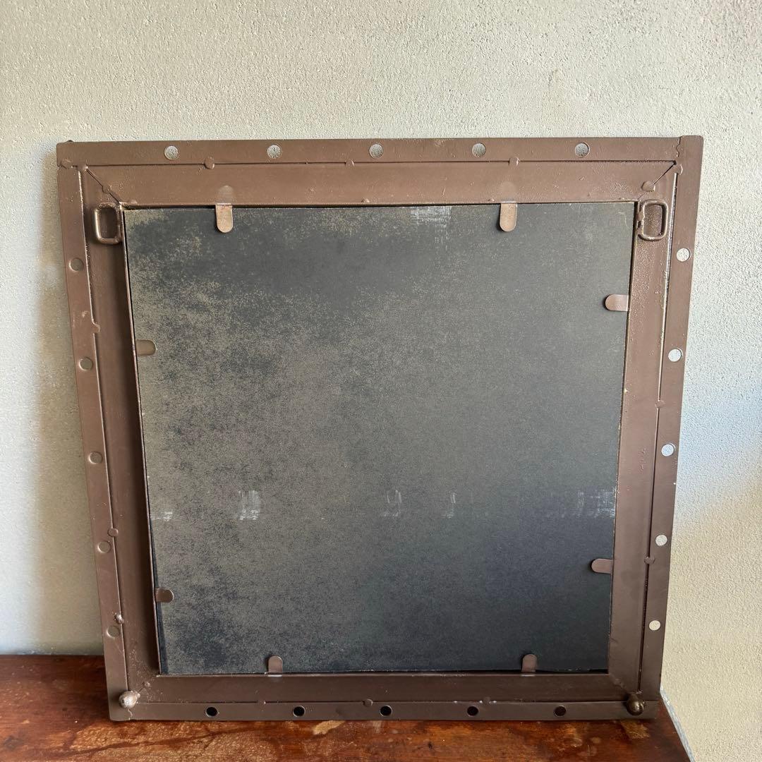 廃盤　DULTON インダストリアルミラー　鏡　ヴィンテージ　アンティーク　男前