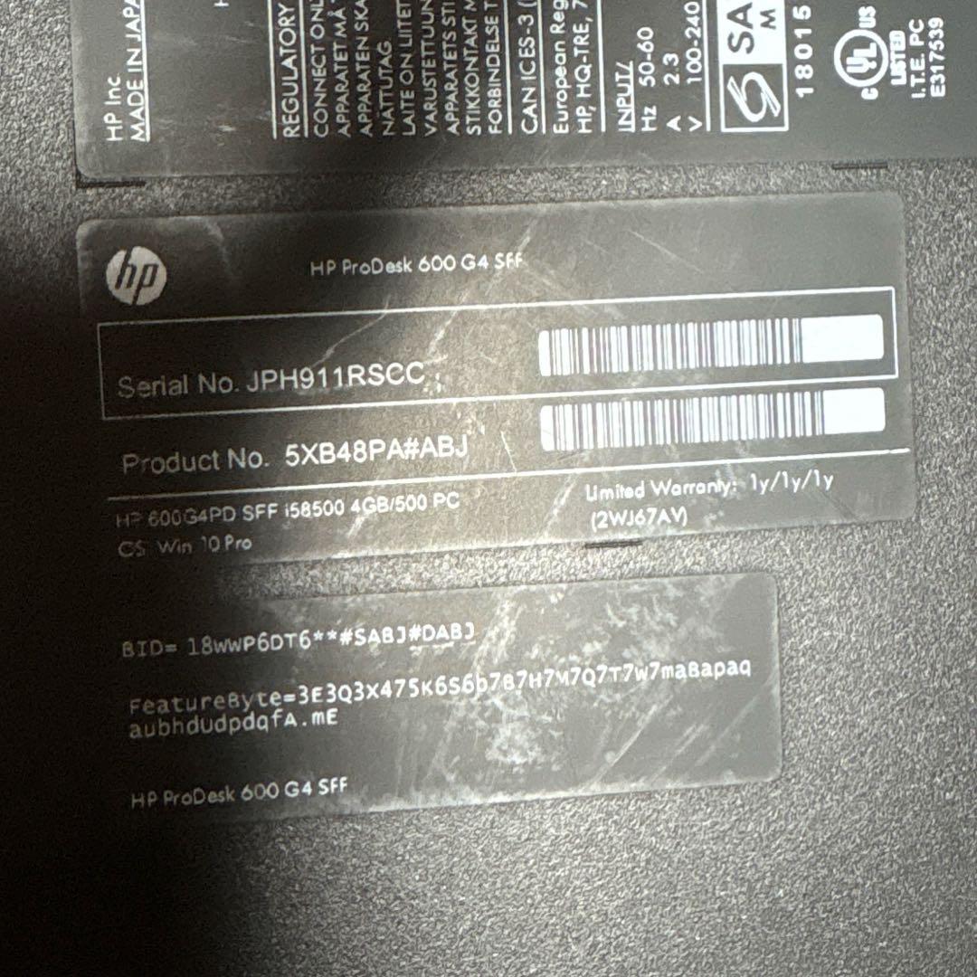 8世代デスクトップPC Windows11公式対応PC