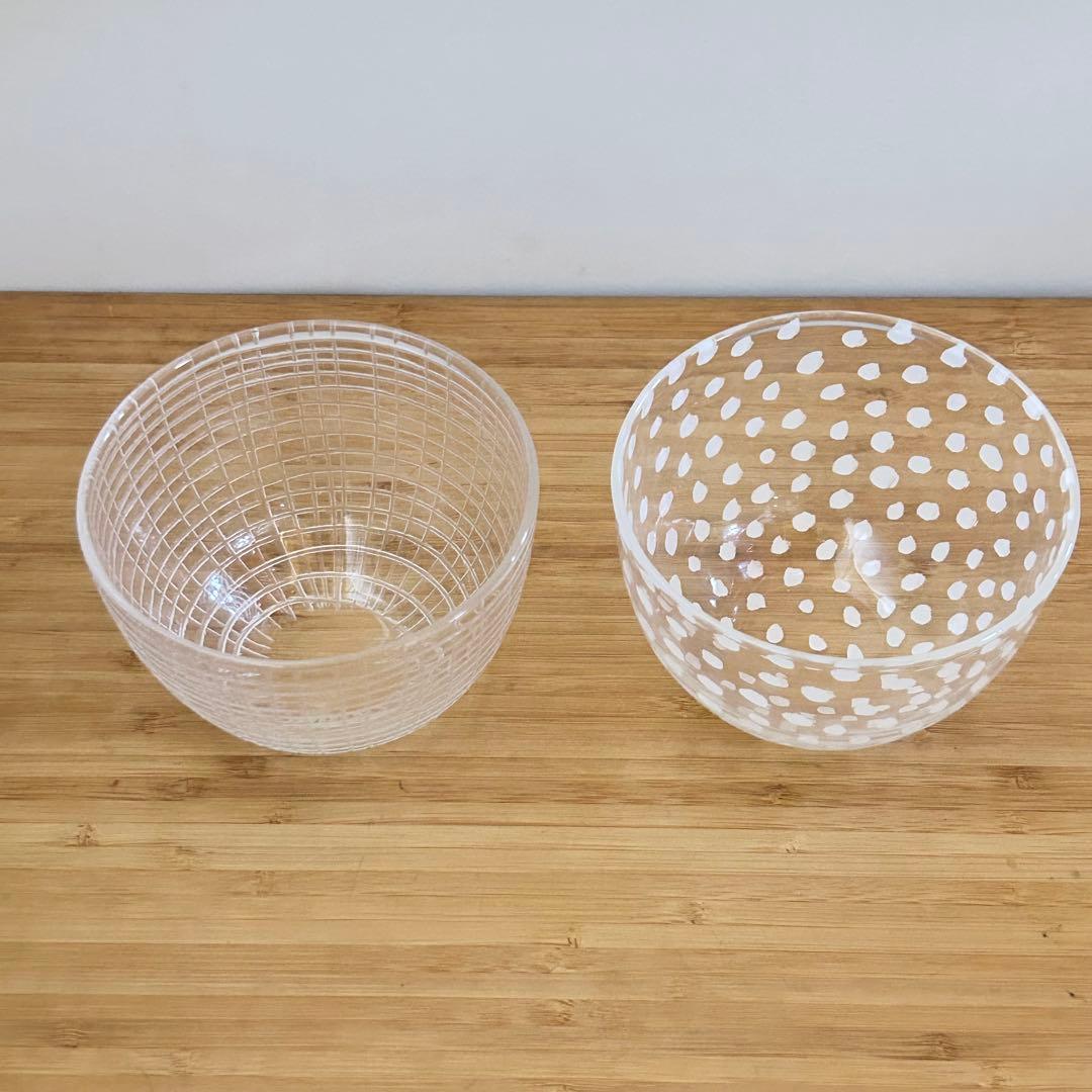 辻和美さん　テンテン＆ミゾレ　鉢　ボウル　2点セット