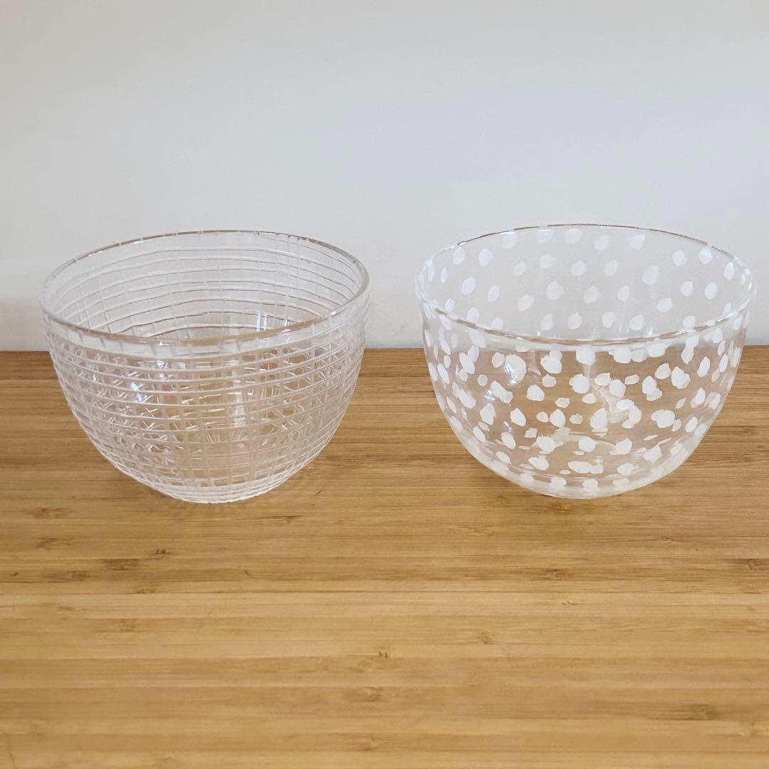 辻和美さん　テンテン＆ミゾレ　鉢　ボウル　2点セット